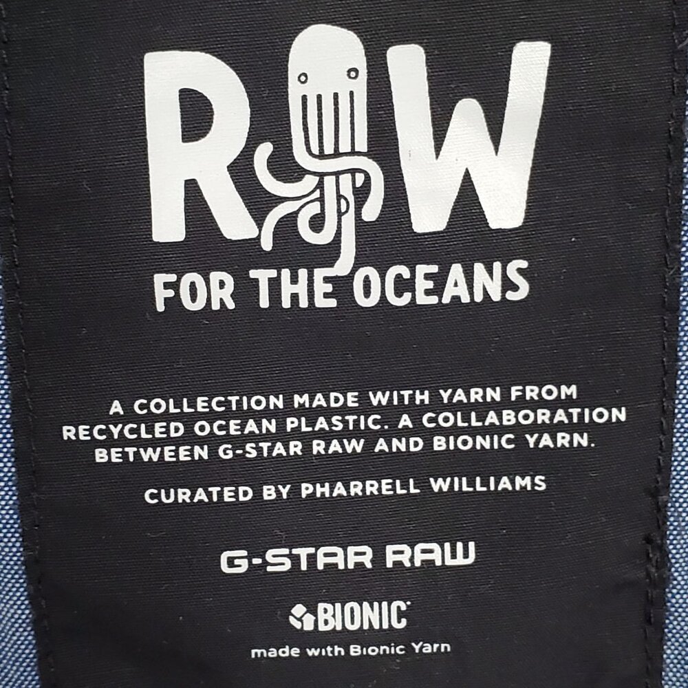 G-Star Raw X Pharrell Williams Sz  M Sweatshirt French Terry Octopus Bionic Yarn - Picture 6 of 12